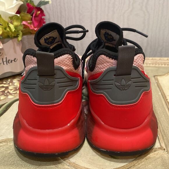 Adidas X Ninja ZX 2K Boost Pink Red Sz 10.5 - Picture 7 of 14